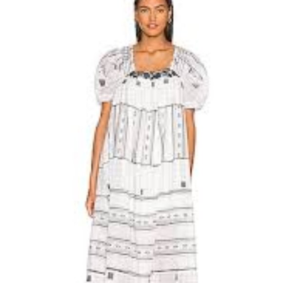NWT: Free People Jamie Embroidered Maxi Dress Sizes Small and Large - Picture 3 of 14